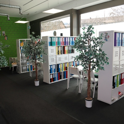 Foto des Lernraums im fit4school-Lern- und Coachingcenter Zürich-Leimbach