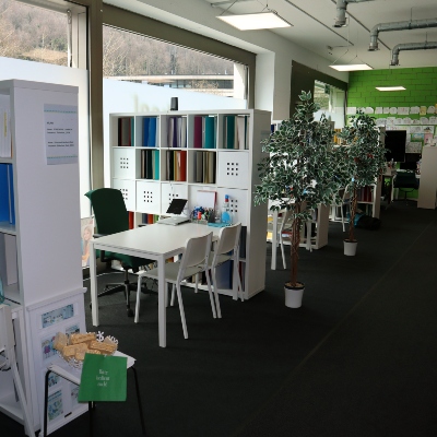 Foto des Lernraums im fit4school-Lern- und Coachingcenter Zürich-Leimbach
