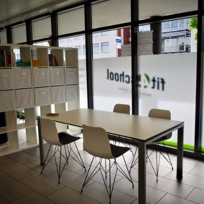 Foto vom Unterrichtsbereich des fit4school-Lern- und Coachingcenters Zug