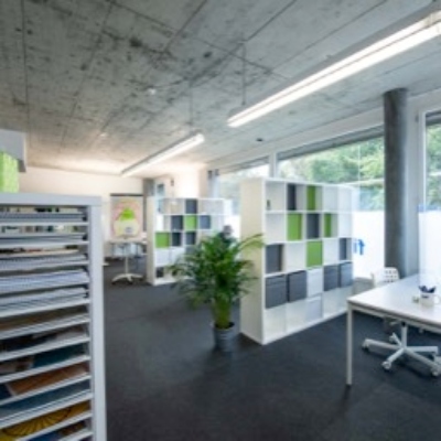 Foto vom Raumüberblick des fit4school Lern- und Coachingcenters Aarau