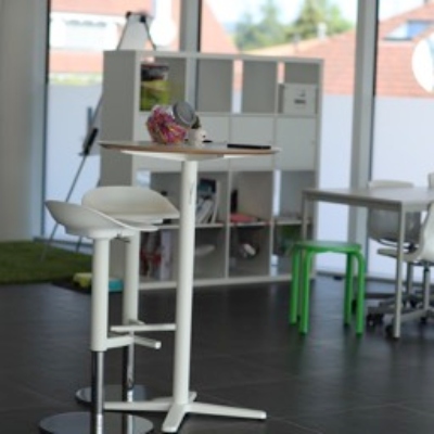 Foto eines Beratungstisches im Lerncenter Frick