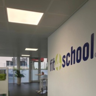 Foto des Eingangsbereiches Lerncenter Frick