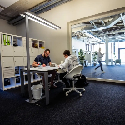 Foto eines se­pa­raten Lernraumes